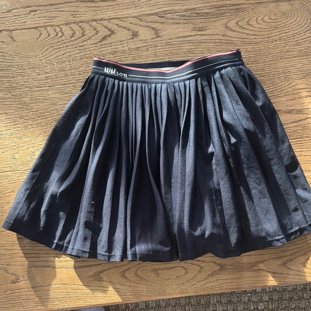 Wilson Dark Blue Pleated tennis skirt